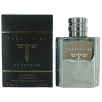 Territoire Platinum by YZY, 3.4 oz EDP Spray for Men